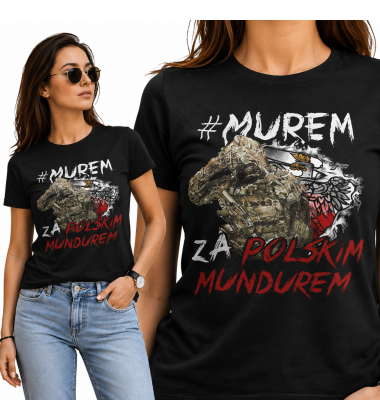 Koszulka damska MUREM ZA POLSKIM MUNDUREM 4